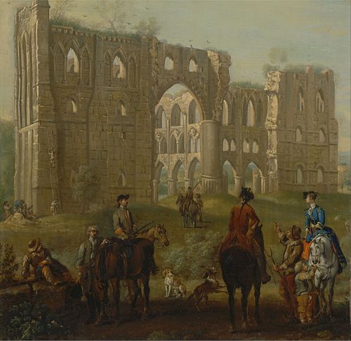 Rievaulx Abbey, 1745, John Wootton