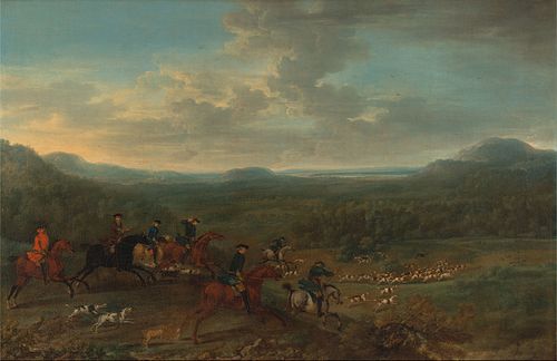 A Fox Hunt, 1735, John Wootton