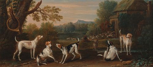 Releasing the Hound, 1745, John Wootton