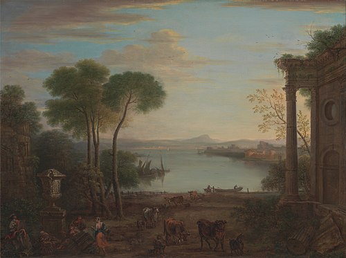 Classical Landscape, 1754, John Wootton
