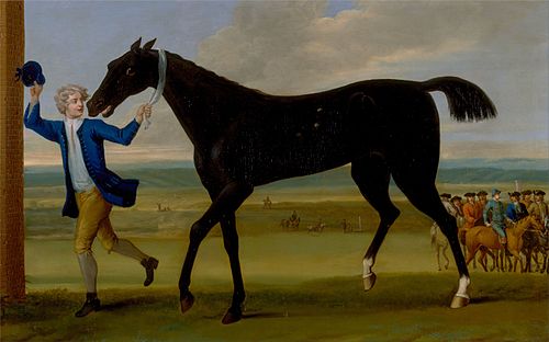 The Duke of Rutland's Bonny Black, 1715, John Wootton