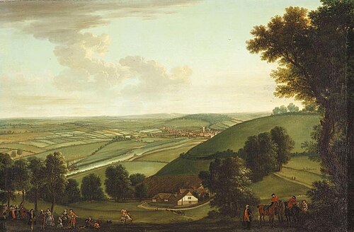 A Distant View of Henley-on-Thames, 1742, John Wootton