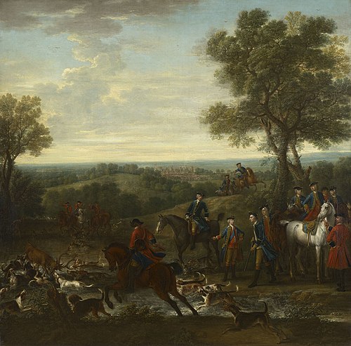The Death of the Stag, 1737, John Wootton