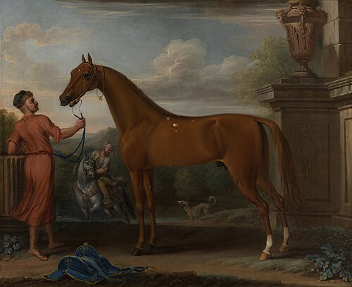 The Hampton Court Chestnut Arabian, 1726, John Wootton