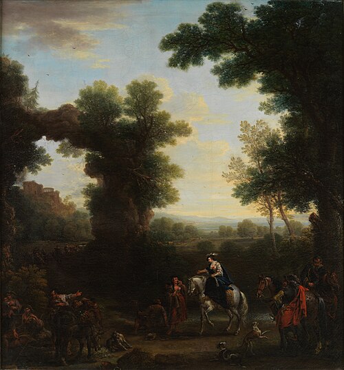 Classical Landscape with Gypsies, 1748, John Wootton