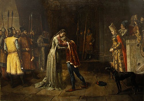 La última despedida, 1887, Antonio Amorós Botella
