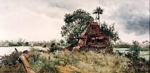 Cercanías de Pandacán (Filipinas), 1895, Félix Martínez y Lorenzo