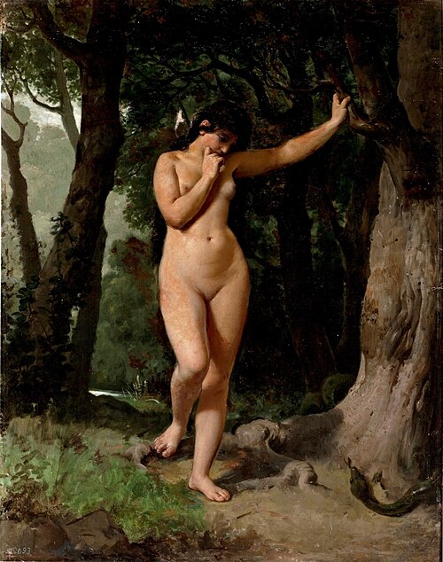 Eva, 1865, José Marcelo Contreras Muñoz