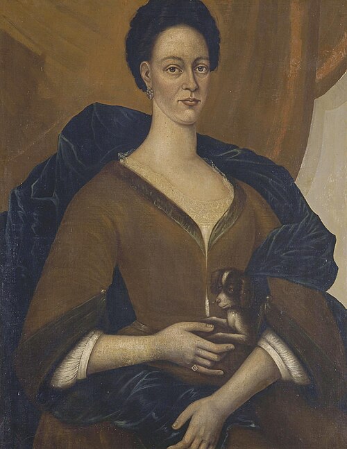 Portrait of a woman, 1756, H. van Dalen