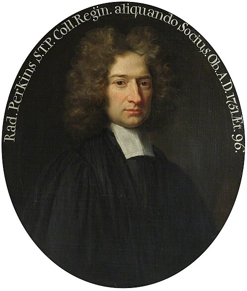 Ralph Perkins (1658–1751), Fellow (1681–1698), , Robert Walker