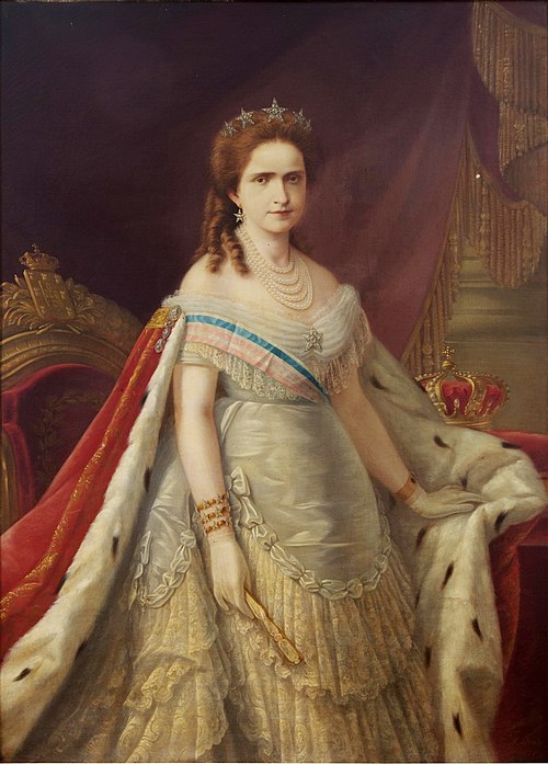 María Pía de Saboya reina de Portugal, 1871, 