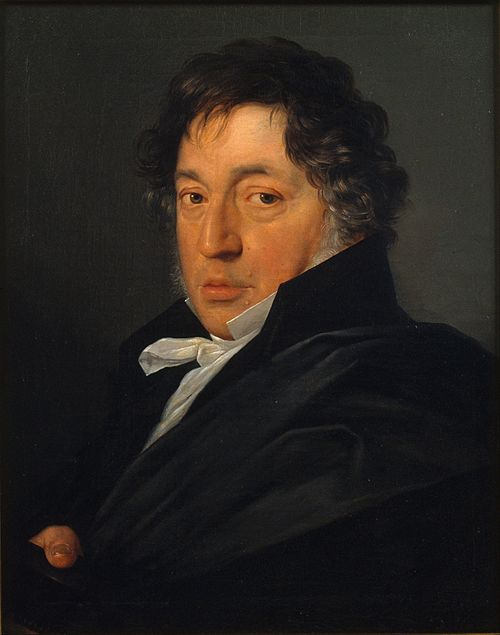 Portrait of the Painter Zacarías González Velázquez, 1828, Antonio Mercar