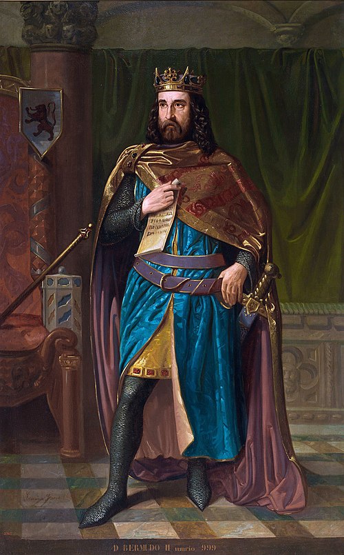 Bermudo II. (León), König von Galicien, 1851, 