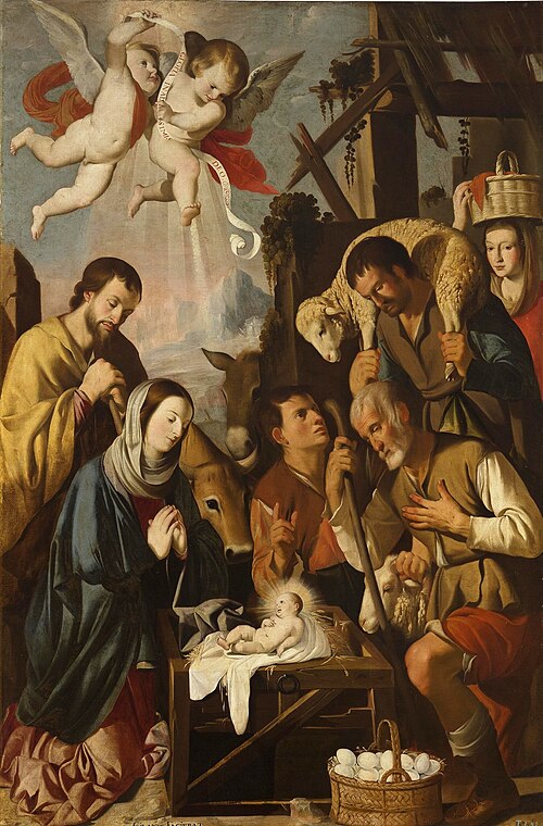 The Adoration of the Shepherds, 1651, Mateo Gilarte