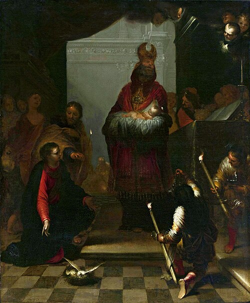 Présentation de Jésus au Temple, 1697, Matías de Torres