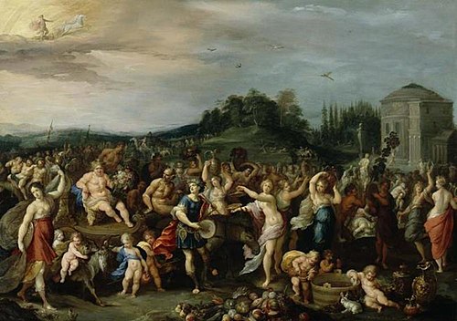 The triumph of Bacchus, 1617, Frans Francken I