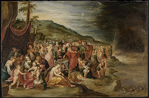Israeliten nach dem Roten Meer, 1620, Frans Francken I