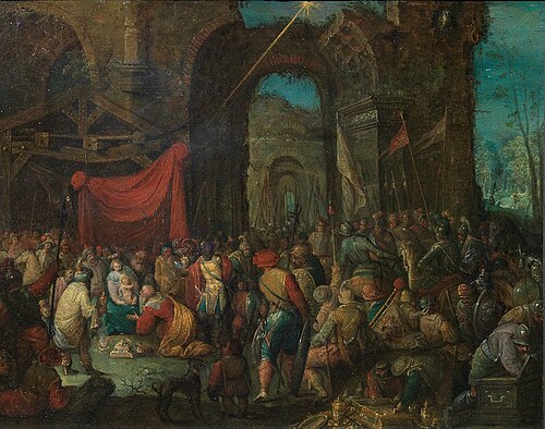 Anbetung der Könige, 1600, Frans Francken I