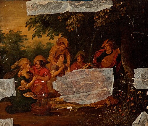 Landscape with a Picnic Party, , Frans Francken I