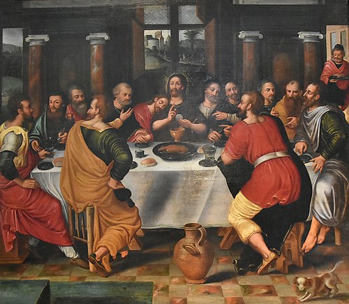 Last Supper, 1600, Frans Francken I
