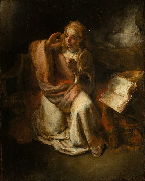 The Annunciation, 1650, Willem Drost