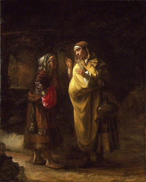 Ruth and Naomi, , Willem Drost