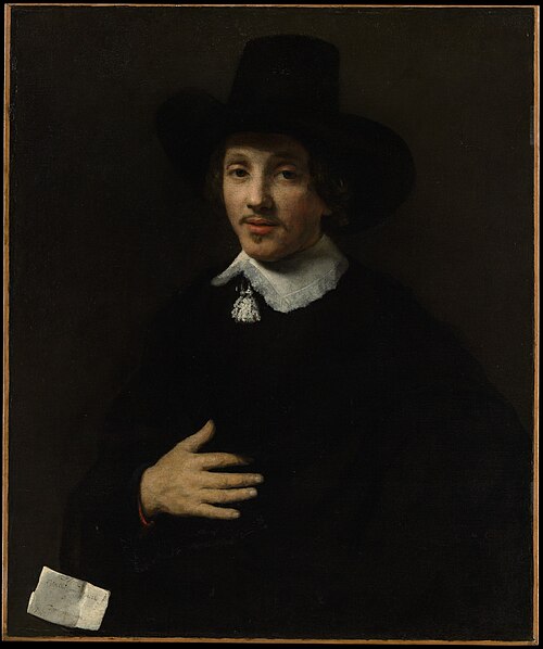 Portrait of a Man (Self-Portrait?), 1654, Willem Drost