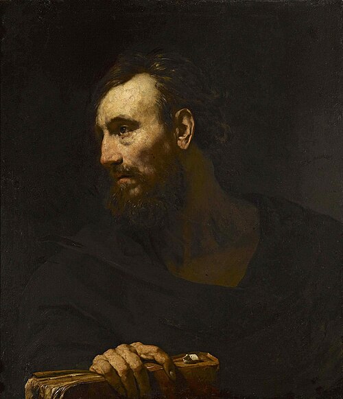 L'apôtre avec un livre., 1650, Willem Drost