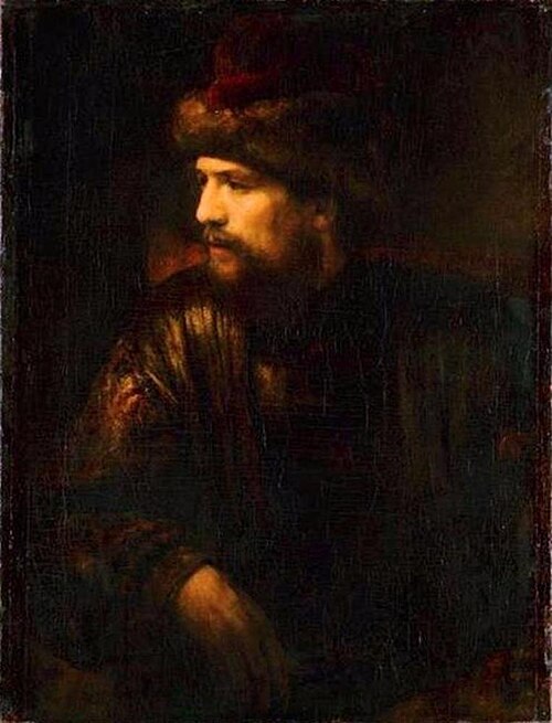 Man with a fur hat, 1654, Willem Drost