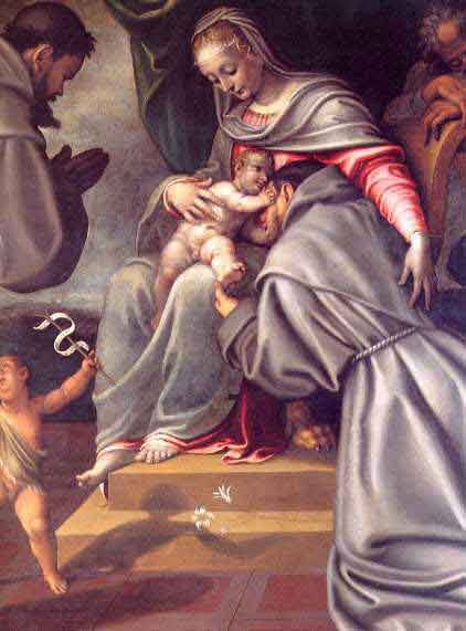 Madonna and Child with Saints, , Antonio Campi