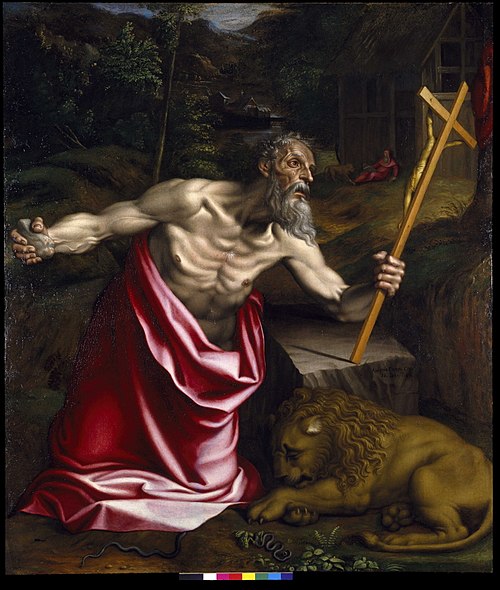 Saint Jerolamus, 1563, Antonio Campi