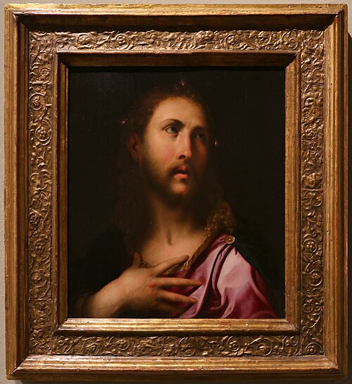 testa di cristo, 1550, Antonio Campi