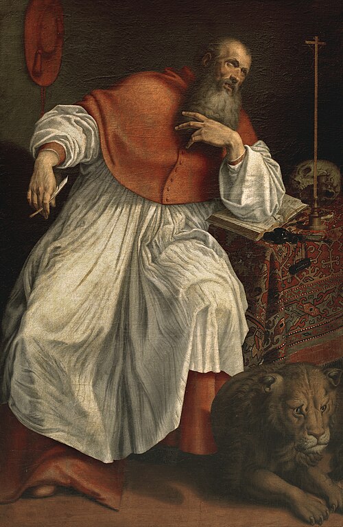 Saint Jerome, 1566, Antonio Campi
