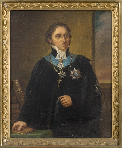 Portrait of Johan Olof Wallin, , Carl Vilhelm Nordgren