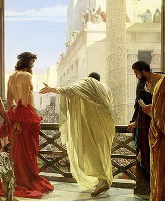 Homo (Behold the Man!), 1870, Antonio Ciseri