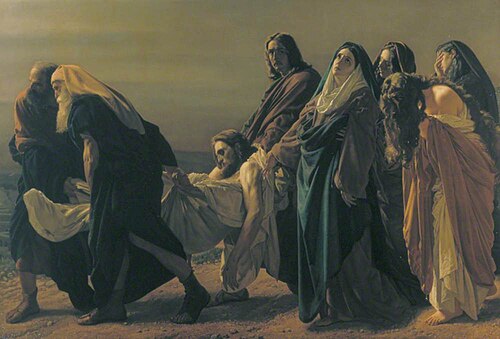 The Entombment, 1883, Antonio Ciseri