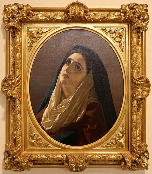 madonna addolorata, , Antonio Ciseri