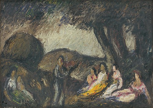 Gypsies, 1920, Karoly Kotasz