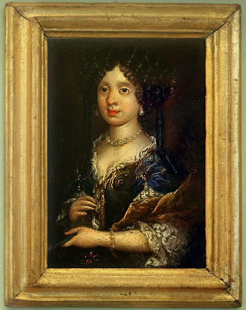 Porträt einer Dame, vielleicht  Maria Mancini, , Antonio Franchi