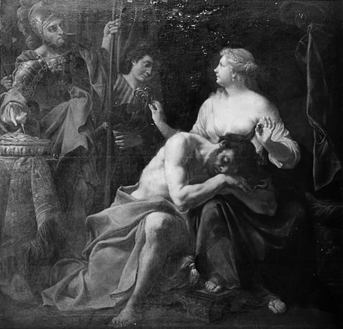 Samson and Delilah, 1679, Antonio Franchi