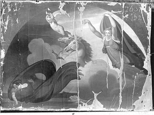 Aurora besiegt die Nacht, 1837, Robert von Langer