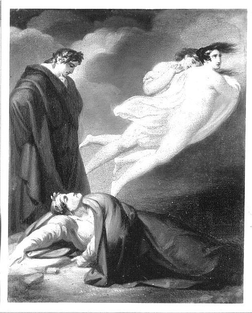 Francesca da Rimini, 1842, Robert von Langer
