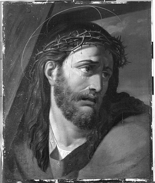 Kreuztragender Christus (nach Raffael), 1821, Robert von Langer