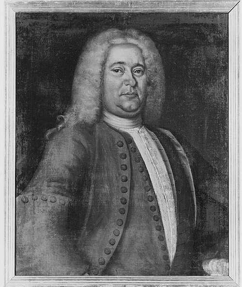 Eric Fjellström, ca 1688-1774, kronobefallningsman på Gotland, gift med Catharina Herråker, 1734, Edvard Orm