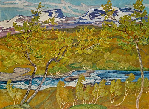 The Lapporten Valley, Lapland, , Helmer Osslund