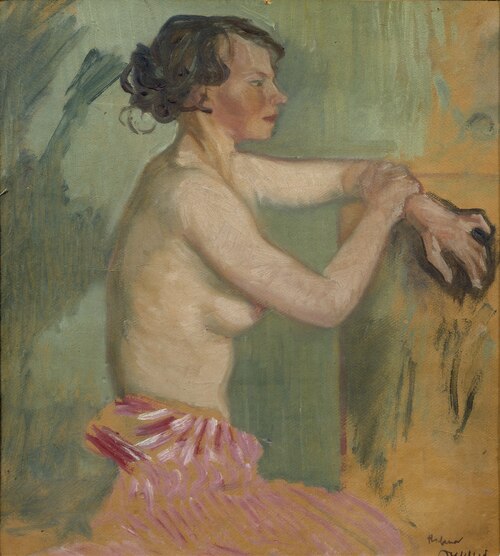 Study of a Model, 1920, Helmer Osslund