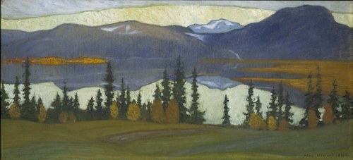 View from the Clock, , Helmer Osslund