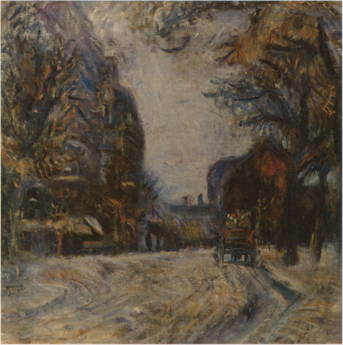 Scene with a Wagon, , Kumaji Aoyama