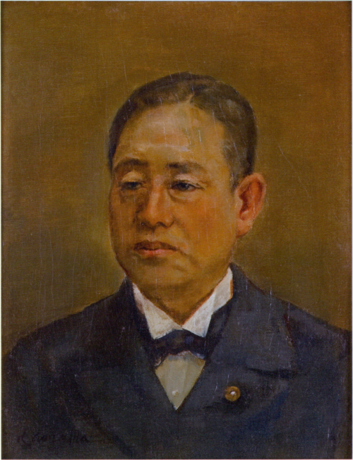 Portrait of Kataoka Kenkichi, , Kumaji Aoyama