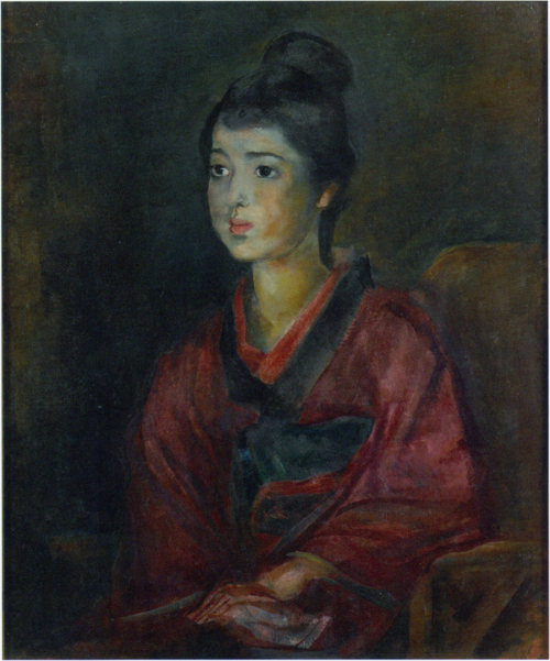 Portrait of a Girl (Black Neckband), , Kumaji Aoyama